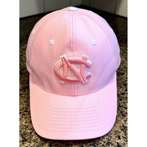 North Carolina Tar Heels Zephyr Cap Womens Pink Stretch Fit Medium Large